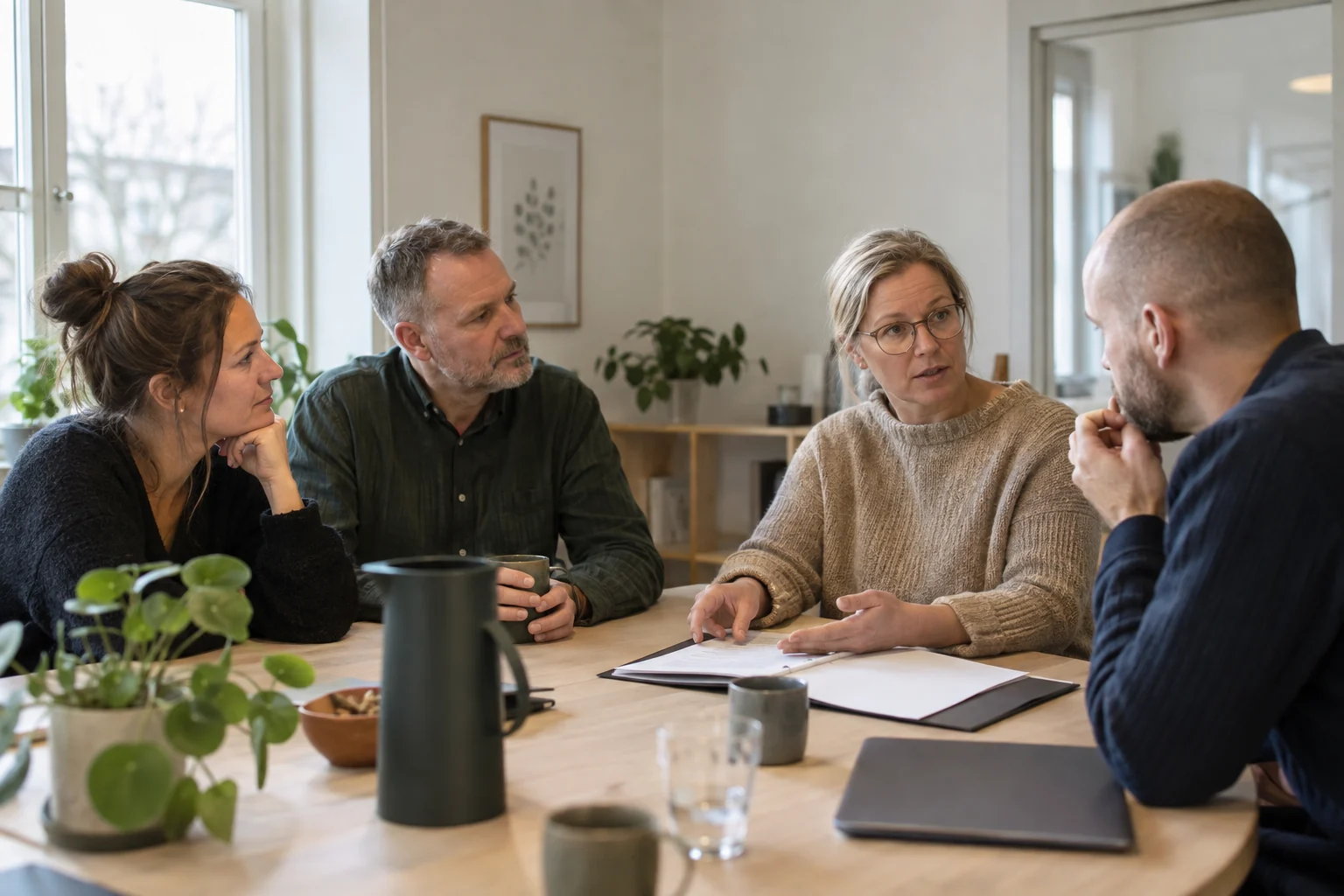 Leder og medarbejdere i faglig dialog om kvalitet og tilsyn